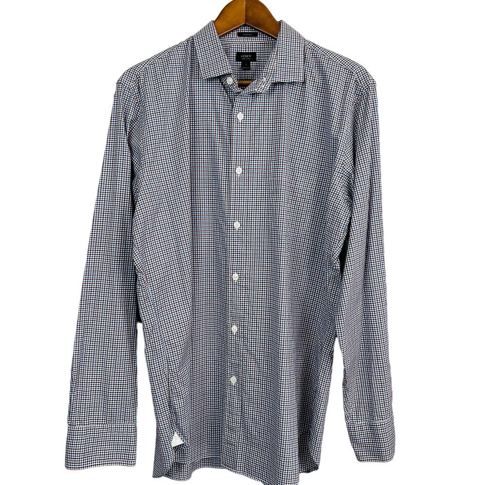 J Crew Long Sleeve Ludlow Shirt Button Down Plaid - L